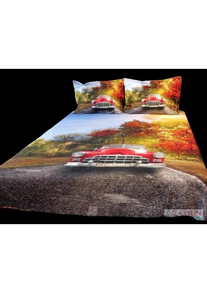 Çift Kişilik Pamuk Saten Nevresim Takımı Cars fırsatları