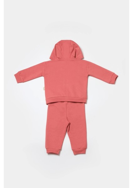 Bebek Kapüşonlu Ceket ve Pantolon Takımı, %100 Organik Pamuk, Bebek ve Yenidoğan Serisi - CSY8006 indirimleri