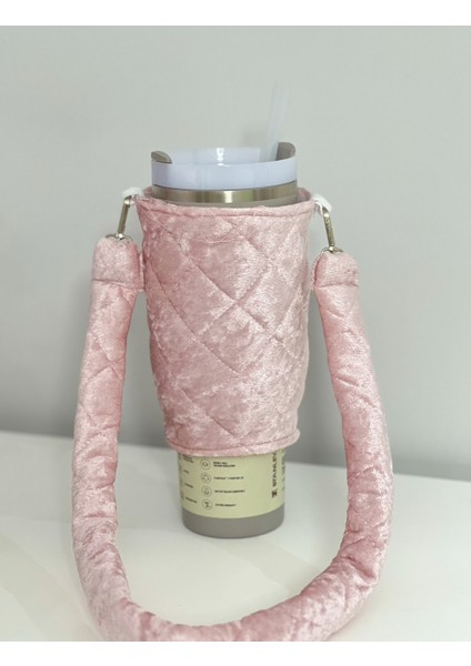 Quencher Pipetli 1.18 Lt Termos Için Omuz Askılı Kilif Çanta Ve Pembe Omuz Askisi Aksesuar fiyatları
