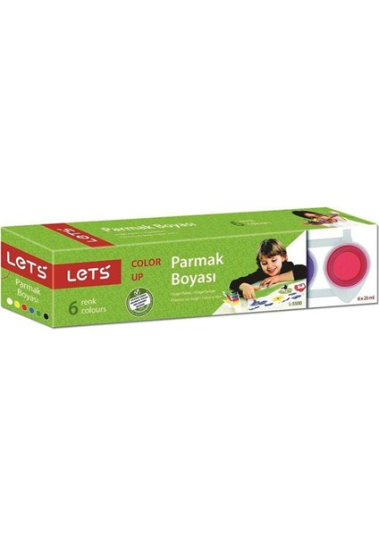 Parmak Boyası 25MG 6 Renk
