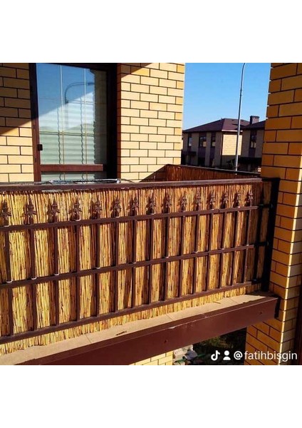 Doğal Kamış Çit Paneli