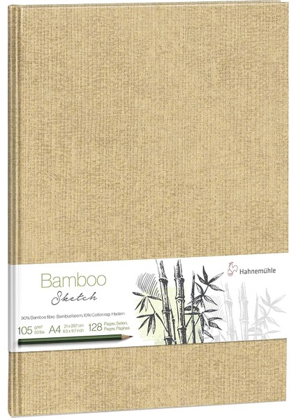 10 628 566 Hahnemühle Skecth Book Bamboo A4