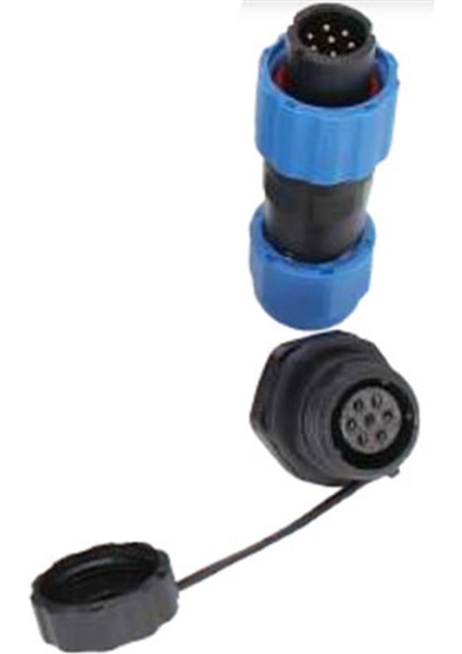 SD-13 Tipi Su Geçirmez 7 Pin Konnektör