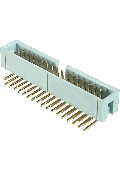 Pcb Konnektör 14 Pin Erkek Kilitsiz Düz, 90 Derece
