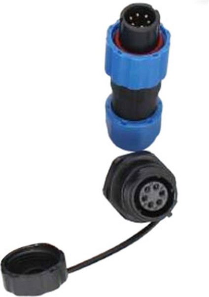 SD-13 Tipi Su Geçirmez 6 Pin Konnektör