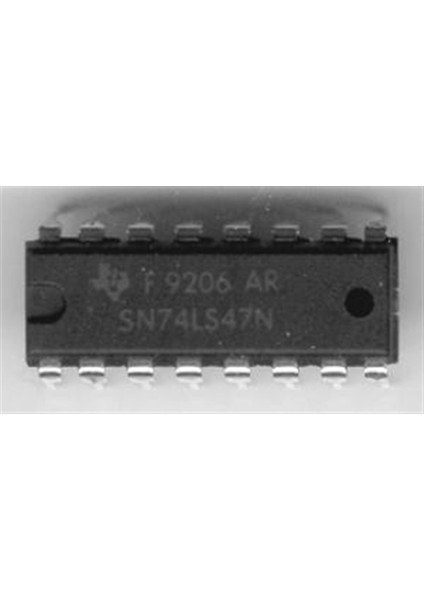 Bcd To Decımal Decoder/drıver