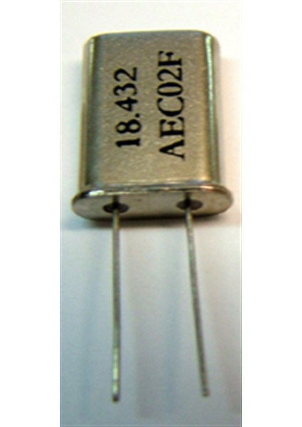 Krıstal, 18.432 Mhz Hc-18/u