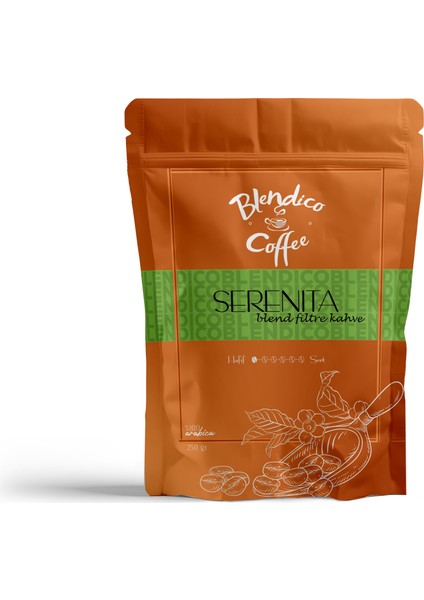 Serenita Blend Filtre Kahve 250 gr (Çekirdek)