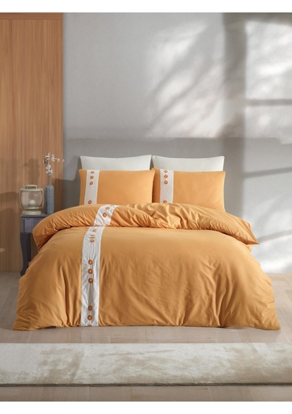 Primacasa Çift Kişilik Nakışlı Nevresim Takımı Daisy Hardal fiyatları