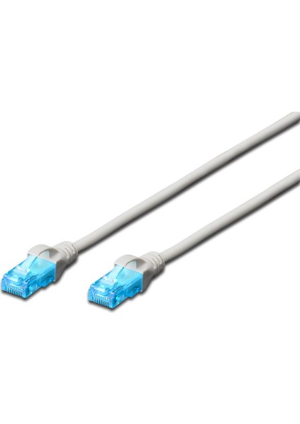 Cat. 5e Patch Kablo, U/utp, 20 Metre, Awg 26, Gri Renk