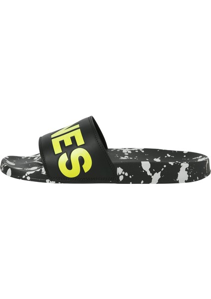 Jack Jones Jfwhyde Splatter Slıder Erkek Antrasit Terlik 12270975-16