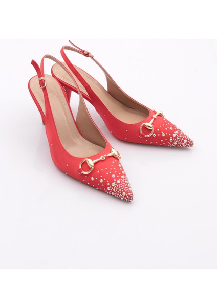 826 Kadin Aksesuarli Topuklu Ayakkabi fiyatları