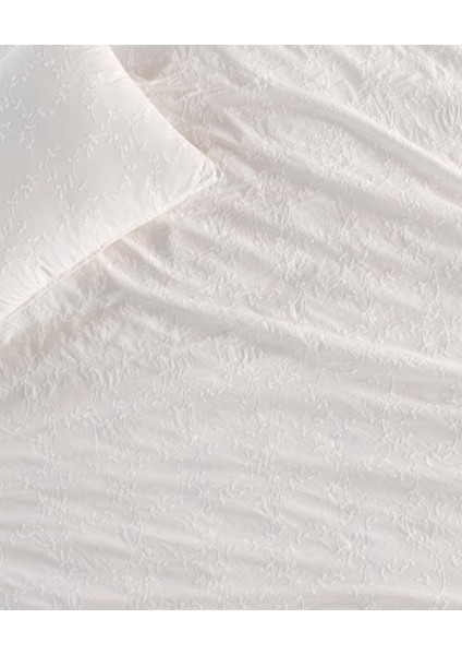 Lienna Çift Kişilik Nevresim Takımı Krem