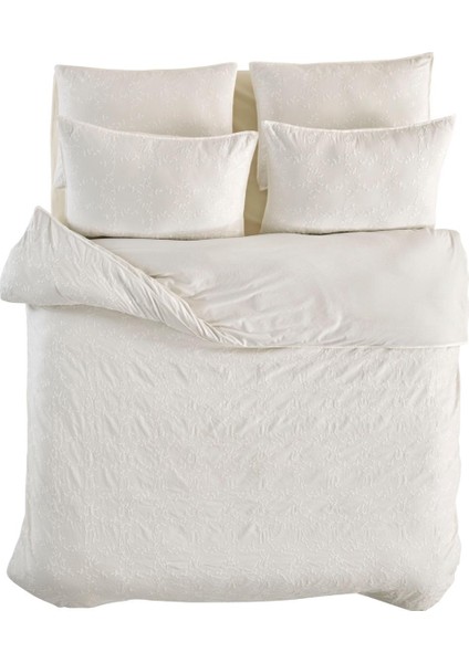 Lienna Çift Kişilik Nevresim Takımı Krem modelleri