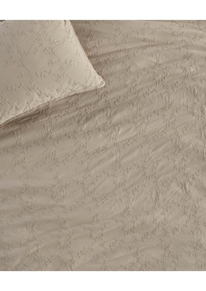 Lienna Çift Kişilik Nevresim Takımı Bej