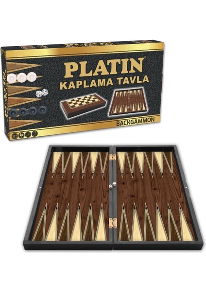 1020371 Platin Tavla (büyük) ,star Okey