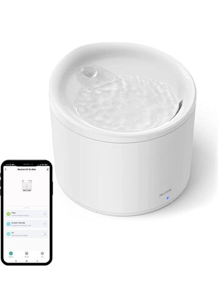 Wifi Bluetooth Destekli Uv Teknoloji Evcil Hayvan Akıllı Su Kabı