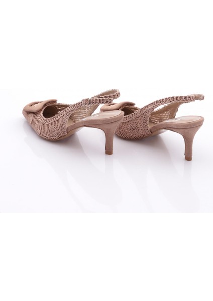 5627 Kadin Kare Tokali Topuklu Ayakkabi modelleri