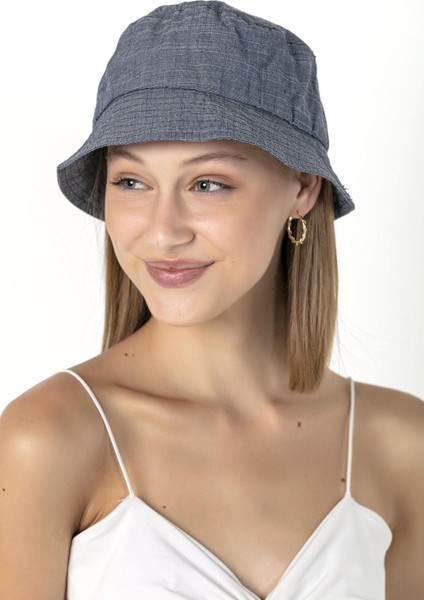 14104 Lacivert Bucket Şapka