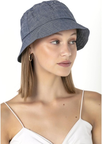 14104 Lacivert Bucket Şapka