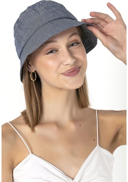 14104 Lacivert Bucket Şapka