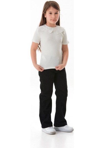 Bebe Yaka Fitilli Kız Çocuk Bluz modelleri