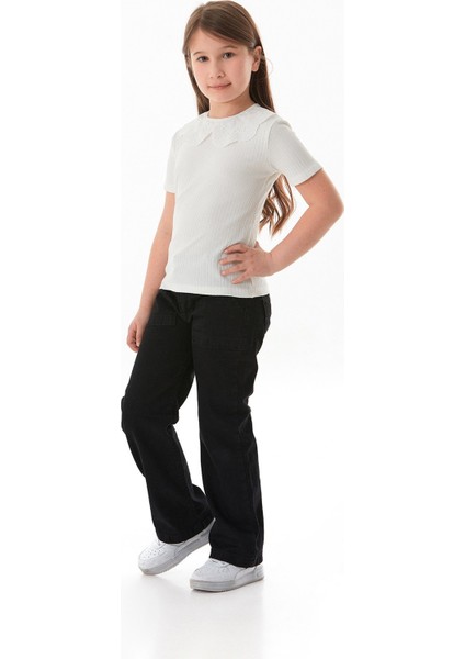 Bebe Yaka Fitilli Kız Çocuk Bluz indirimleri