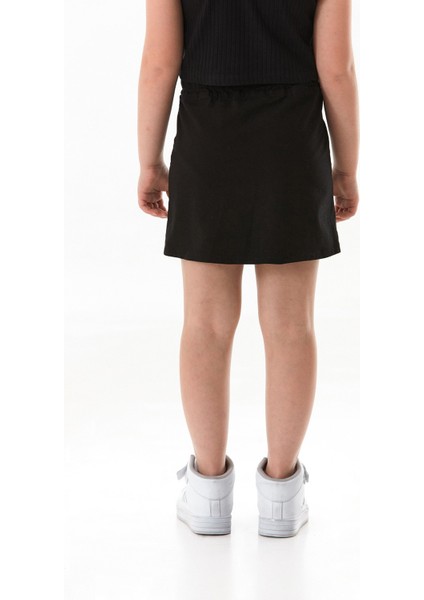 Beli Bağlamalı Düğmeli Kız Çocuk Etek fırsatları