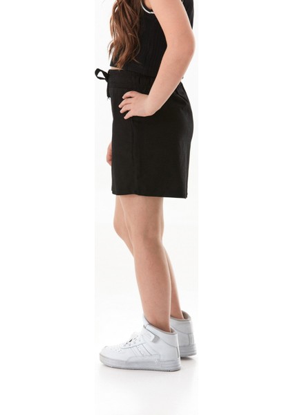 Beli Bağlamalı Düğmeli Kız Çocuk Etek indirimleri