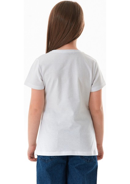 %100 Pamuk Today Baskılı Kız Çocuk Tişört modelleri