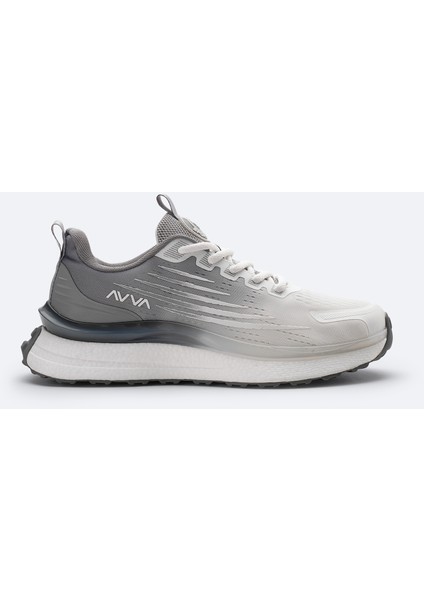 Erkek Gri Nefes Alan Hafif Sneaker Ayakkabı A51Y8013