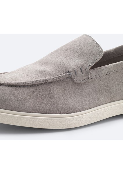 Erkek Taş Süet Loafer Ayakkabı A51Y8003