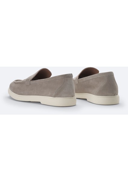 Erkek Taş Süet Loafer Ayakkabı A51Y8003