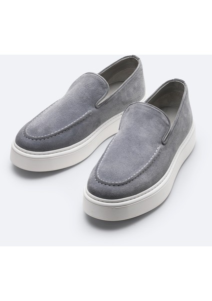 Erkek Gri Loafer Ayakkabı A51Y8006