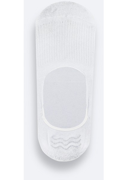 Erkek Beyaz Bambu Babet Çorap A51Y8500