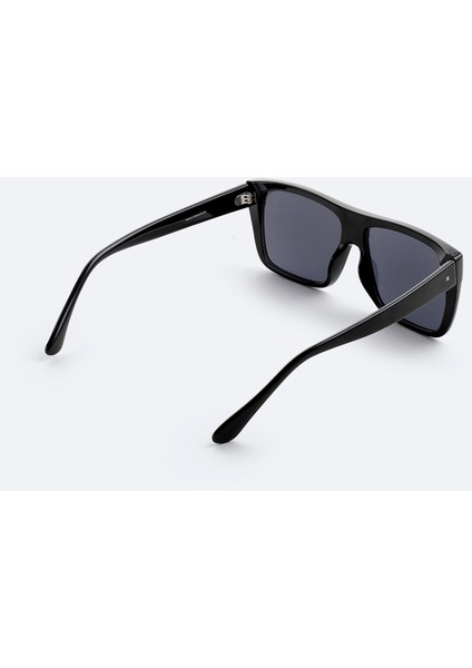 Erkek Siyah Kare Çerçeveli Güneş Gözlüğü A51Y8804 fırsatları