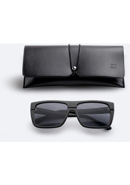Erkek Siyah Kare Çerçeveli Güneş Gözlüğü A51Y8804 indirimleri