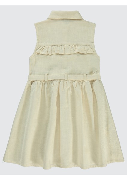 Kız Çocuk Elbise 6-9 Yaş Bej fiyatları