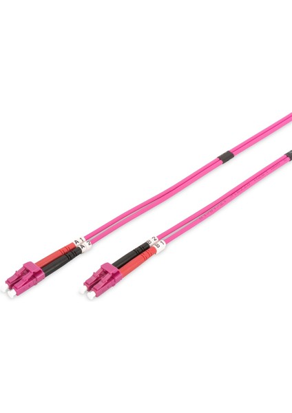 Digitus Lc-Lc Fiber Optik Patch Kablo 1 Metre Multimode Duplex 50/125 Lszh Om4