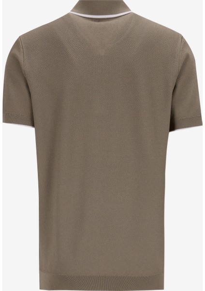 Polo Yaka Basic Düz Haki Erkek Kazak F5SM-KZK 2079 fiyatları