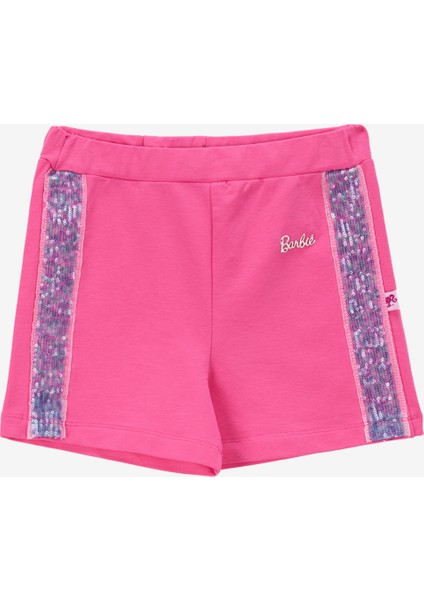 Yüksek Bel Standart Fuşya Kız Çocuk Şort BRB5SG-SRT6006