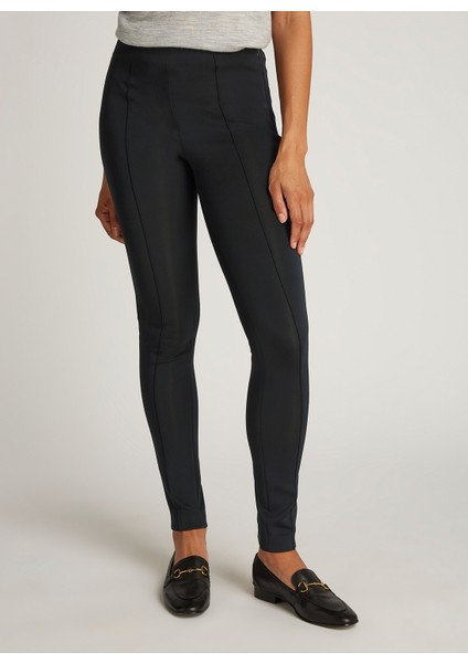 Yüksek Bel Skinny Fit Siyah Kadın Pantolon K20K208071BEH