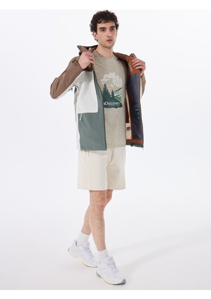 D5SM-MNT3770 Açık Kahve Düz Erkek Mont modelleri