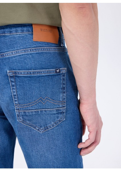 Orta Bel Slim Fit Mavi Erkek Denim Pantolon Vegas Slım - 1011 indirimleri