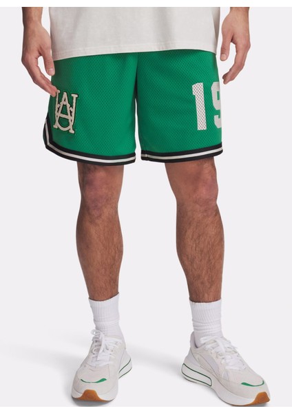1390120-305 Courtside Hoops Short Yeşil Loose Fit Erkek Şort