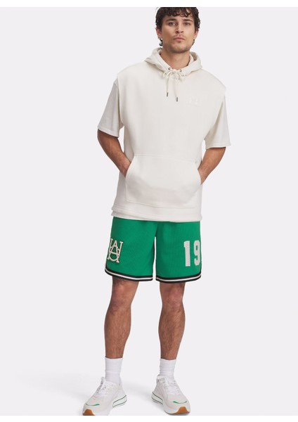 1390120-305 Courtside Hoops Short Yeşil Loose Fit Erkek Şort modelleri