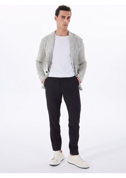 Basic Siyah - Ekru Erkek Jakarlı Ceket F5SM-CKT 2055 fiyatları