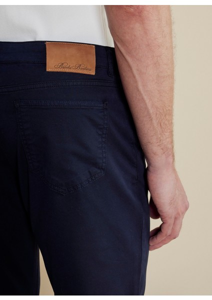 Normal Bel Düz Paça Standart Lacivert Erkek Pantolon BBSS25MPT005