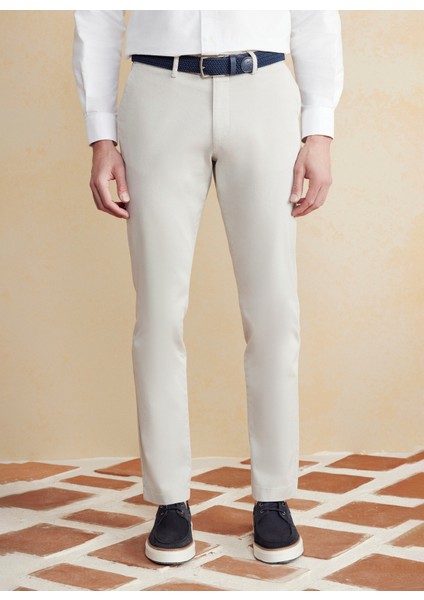 Normal Bel Düz Paça Standart Taş Erkek Pantolon BBSS25MPT001