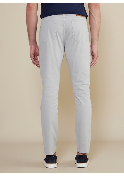 Normal Bel Düz Paça Standart Gri Erkek Pantolon BBSS25MPT005